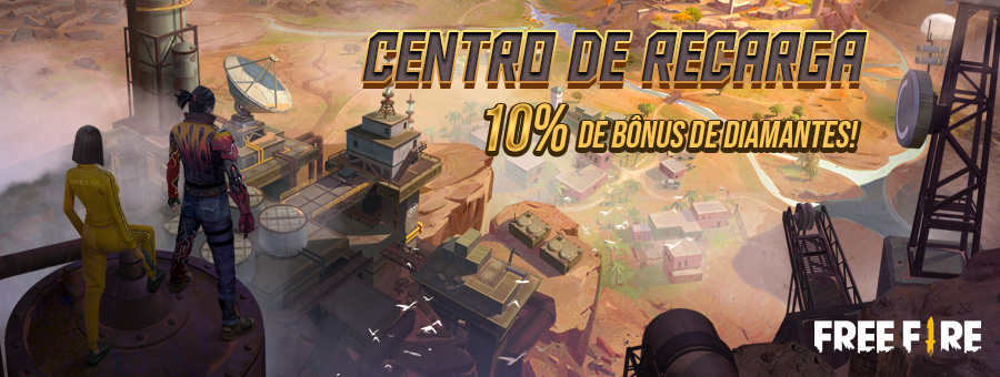 Free Fire: evento de recarga de diamantes dá bônus de até 100